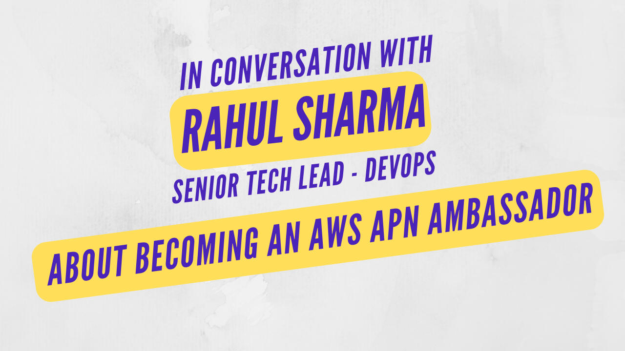 About becoming an AWS APN ambassador